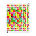Christmas Patchwork Wrapping Paper — Merry XMAS Gift Wrap Roll