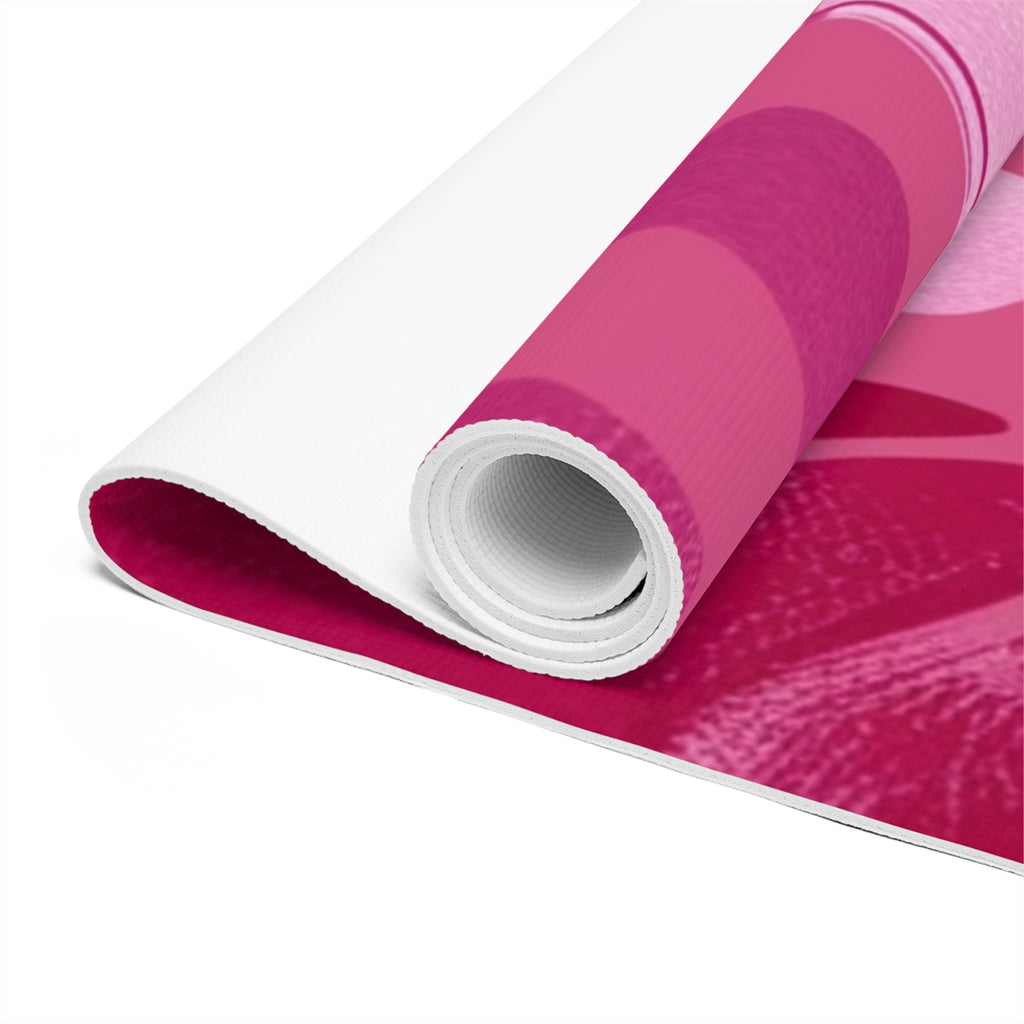 Pink Sea Turtles Foam Yoga Mat