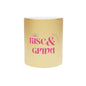 Rise & Grind Metallic Mug (Silver\Gold)