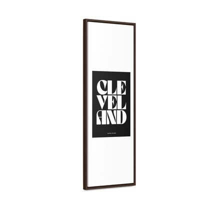 Cleveland Is The Capitol Wrapped Canvas Frame