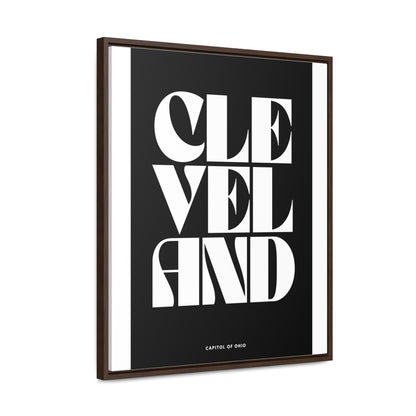 Cleveland Is The Capitol Wrapped Canvas Frame