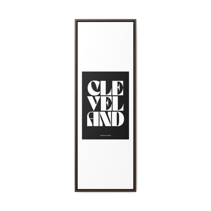 Cleveland Is The Capitol Wrapped Canvas Frame