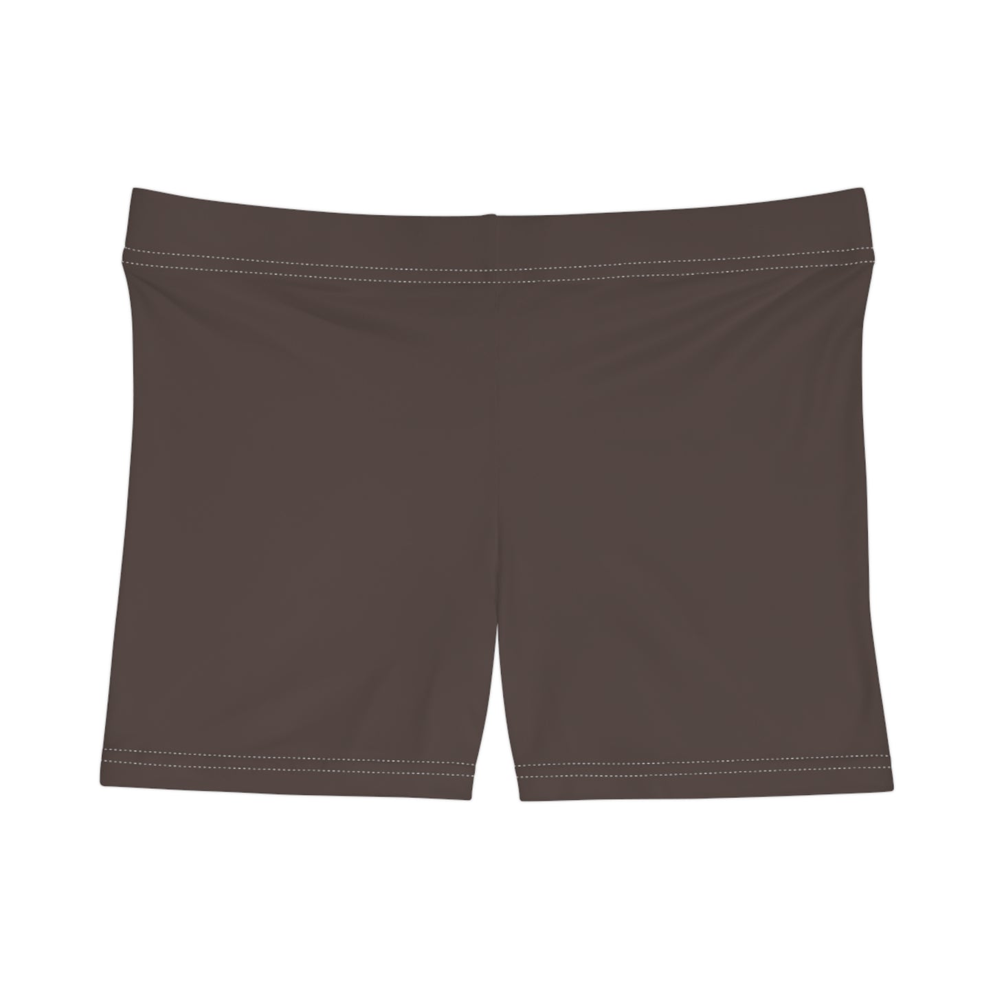 Dark Cocoa Women Biker Shorts