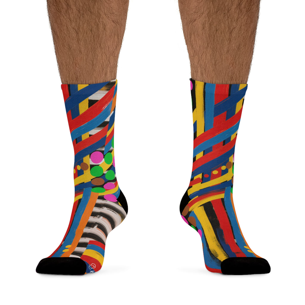 Disrupt The System — Recycled Poly Crew Socks