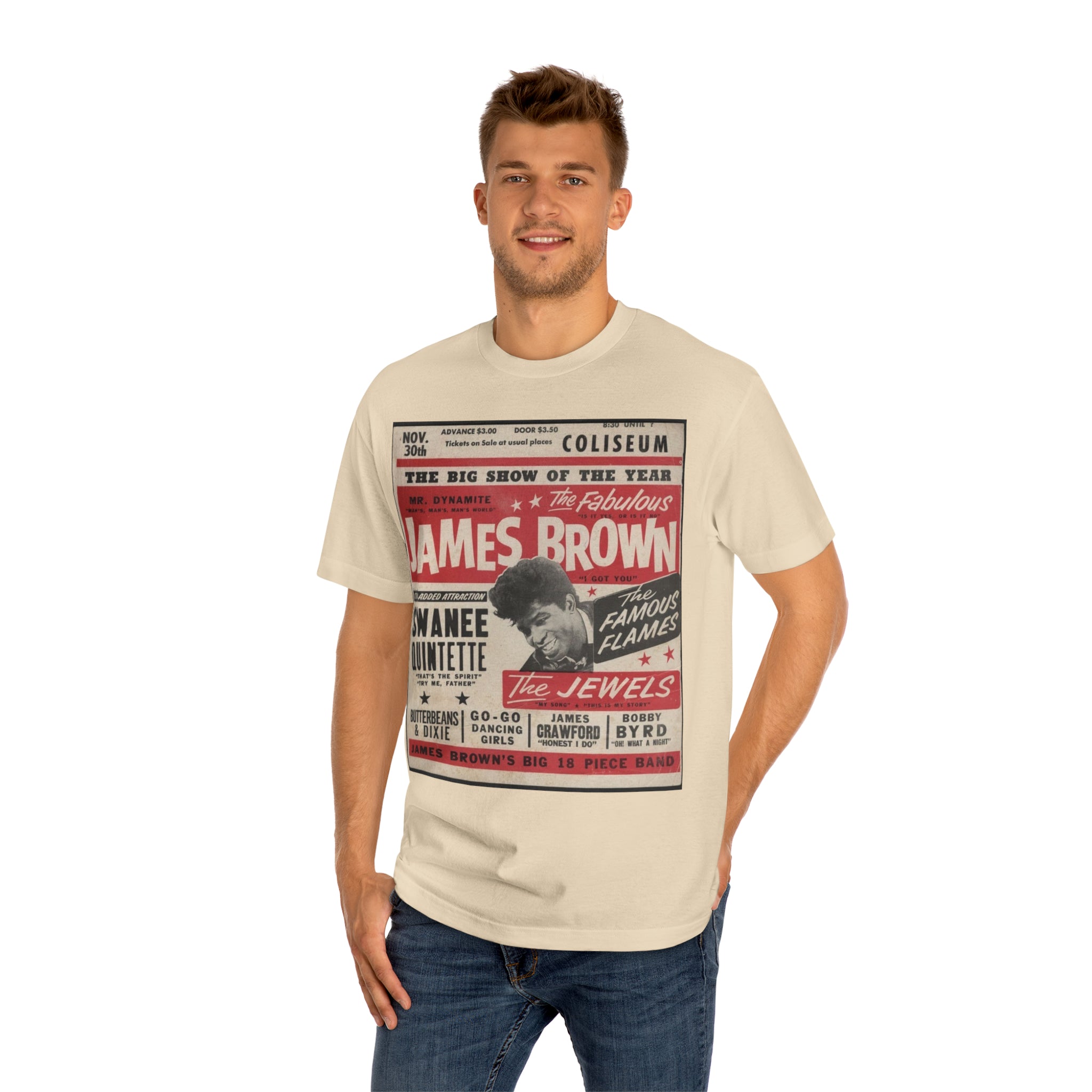 James Brown Live Tee