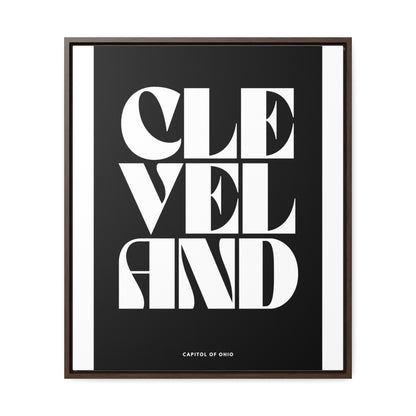 Cleveland Is The Capitol Wrapped Canvas Frame