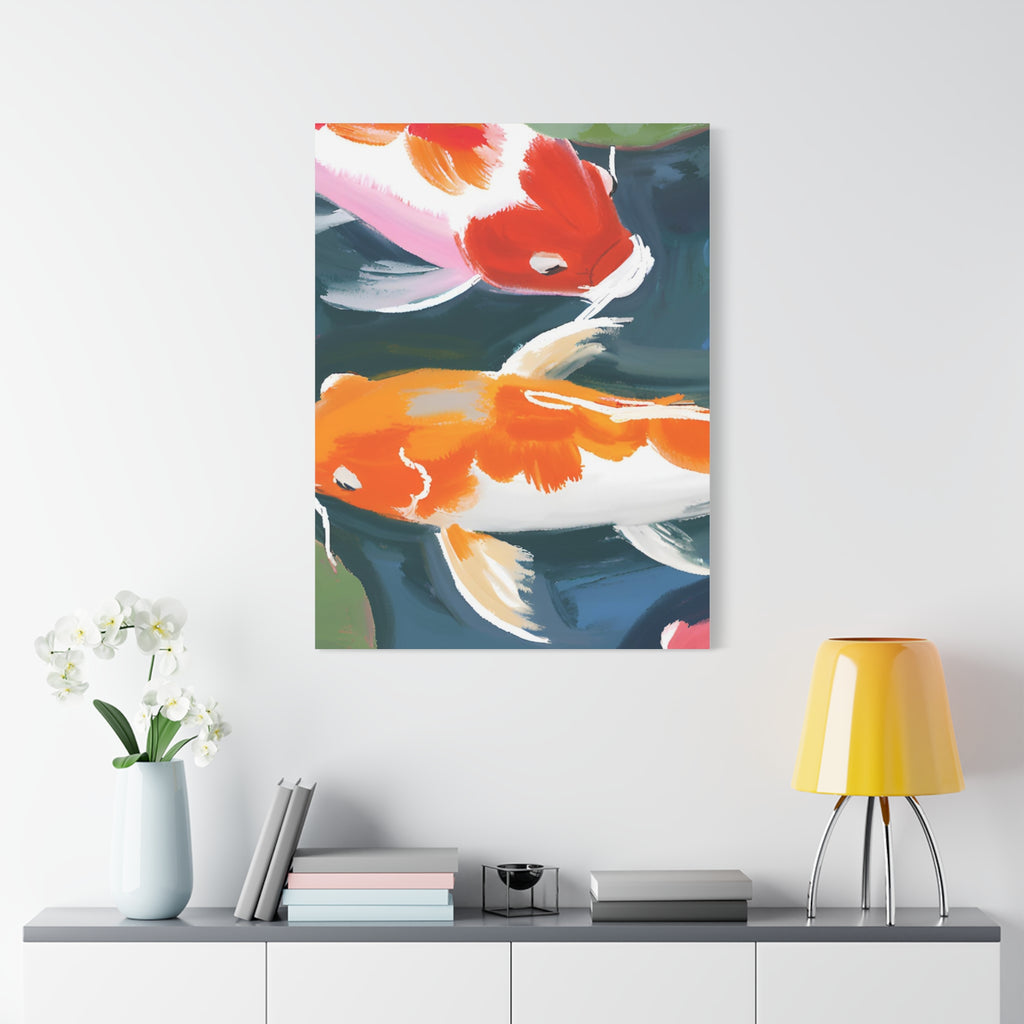 Koi Fish on Canva