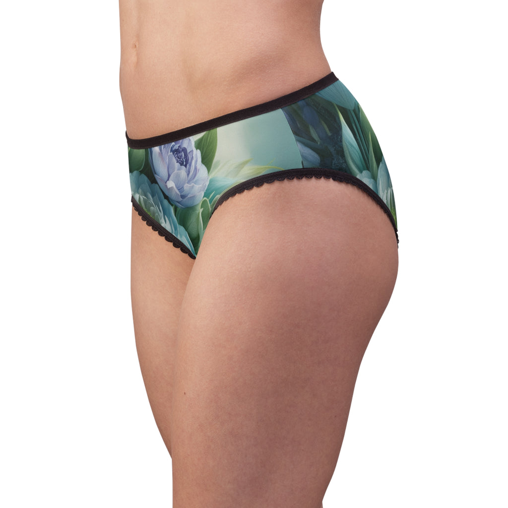 Floral Lace Women's Briefs - Elegant and Comfortable Underwear for Everyday Wear
