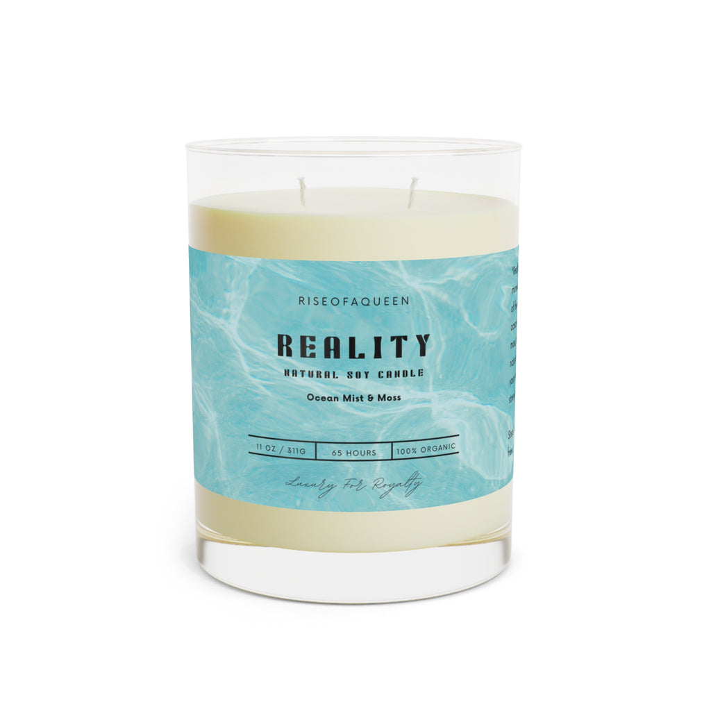 Reality Natural Soy Candle -  11oz Glass