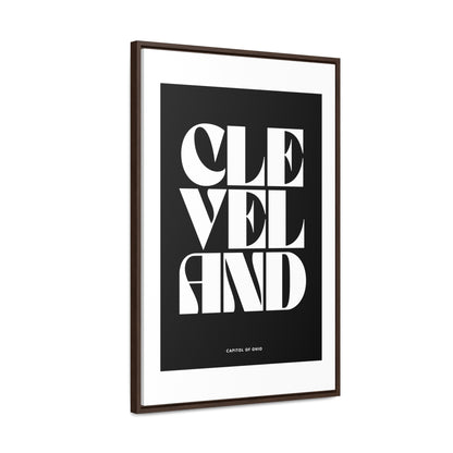 Cleveland Is The Capitol Wrapped Canvas Frame