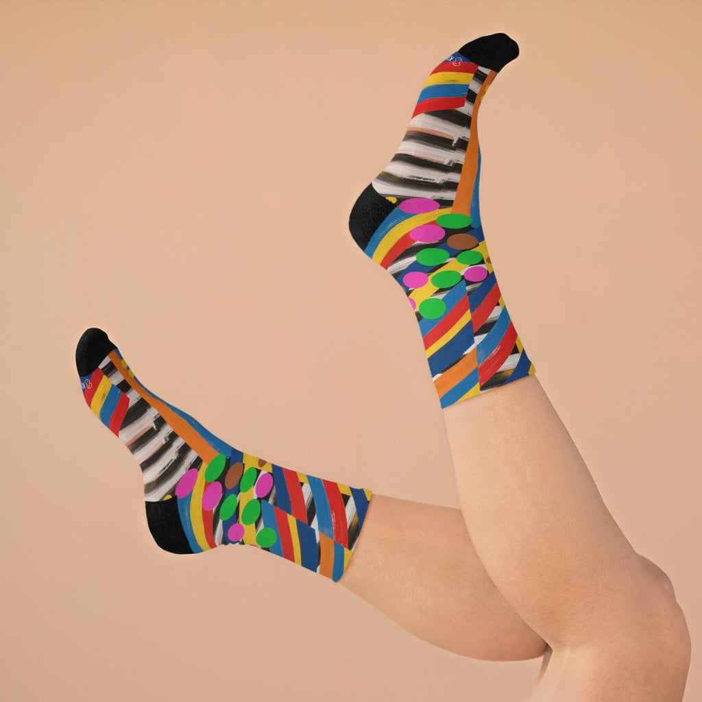 Disrupt The System — Recycled Poly Crew Socks