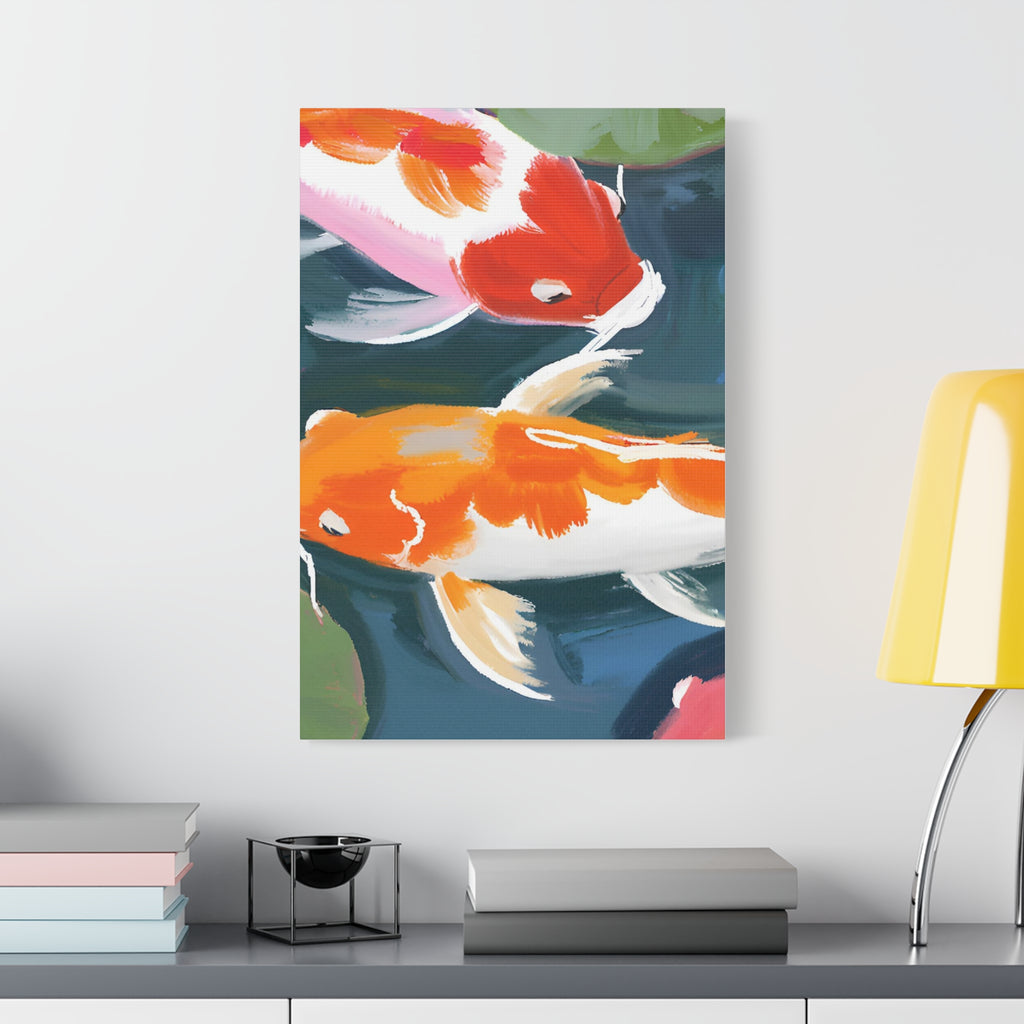 Koi Fish on Canva