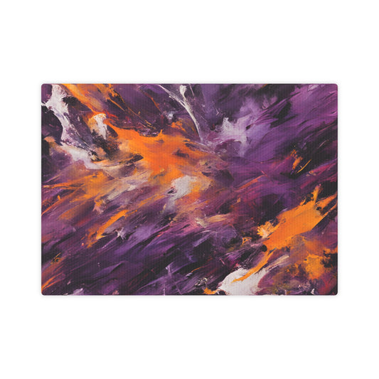 Colorful Abstract Canvas Photo Tile | Home Decor Statement Piece