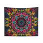 Vibrant Mandala Indoor Wall Tapestry – Boho Home Decor for Relaxation & Celebration