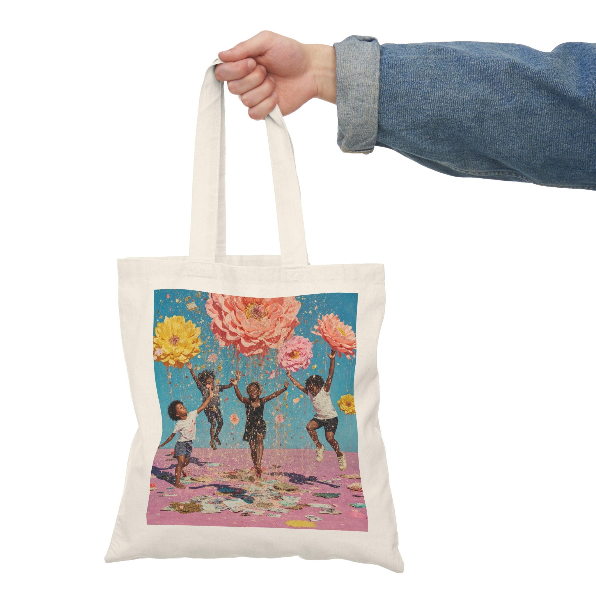 Floral Joy Kids Tote