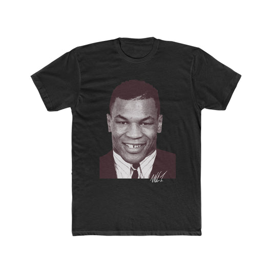 Mike Tyson lack & WhiteCotton Crew Tee