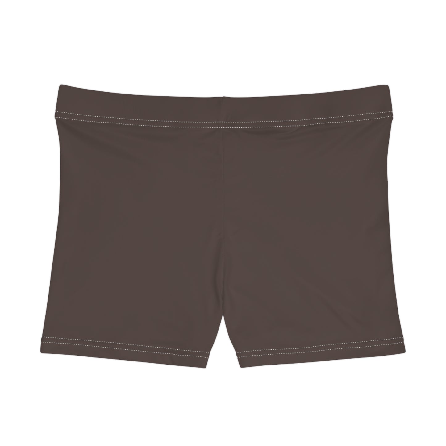 Dark Cocoa Women Biker Shorts