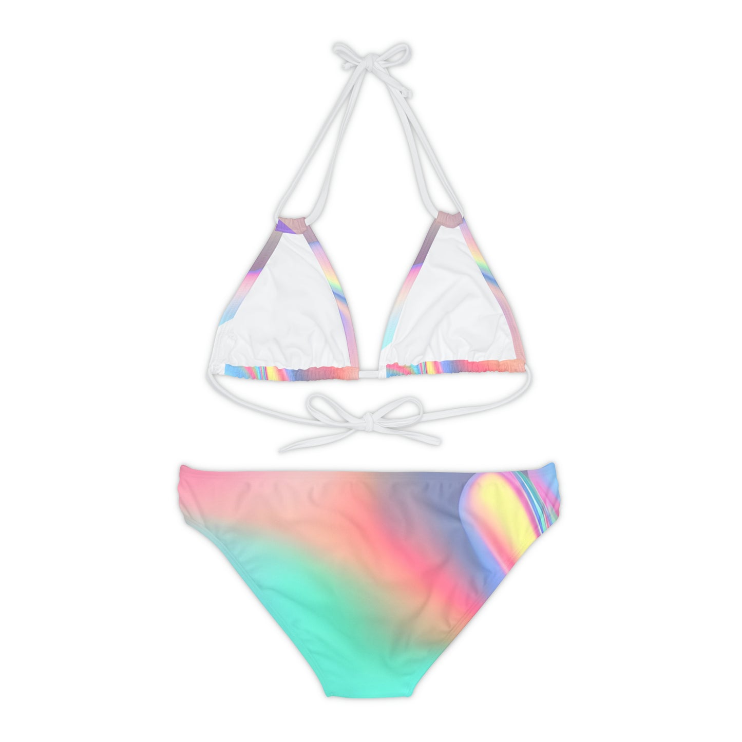 Bubblez Strappy Bikini Set (AOP)