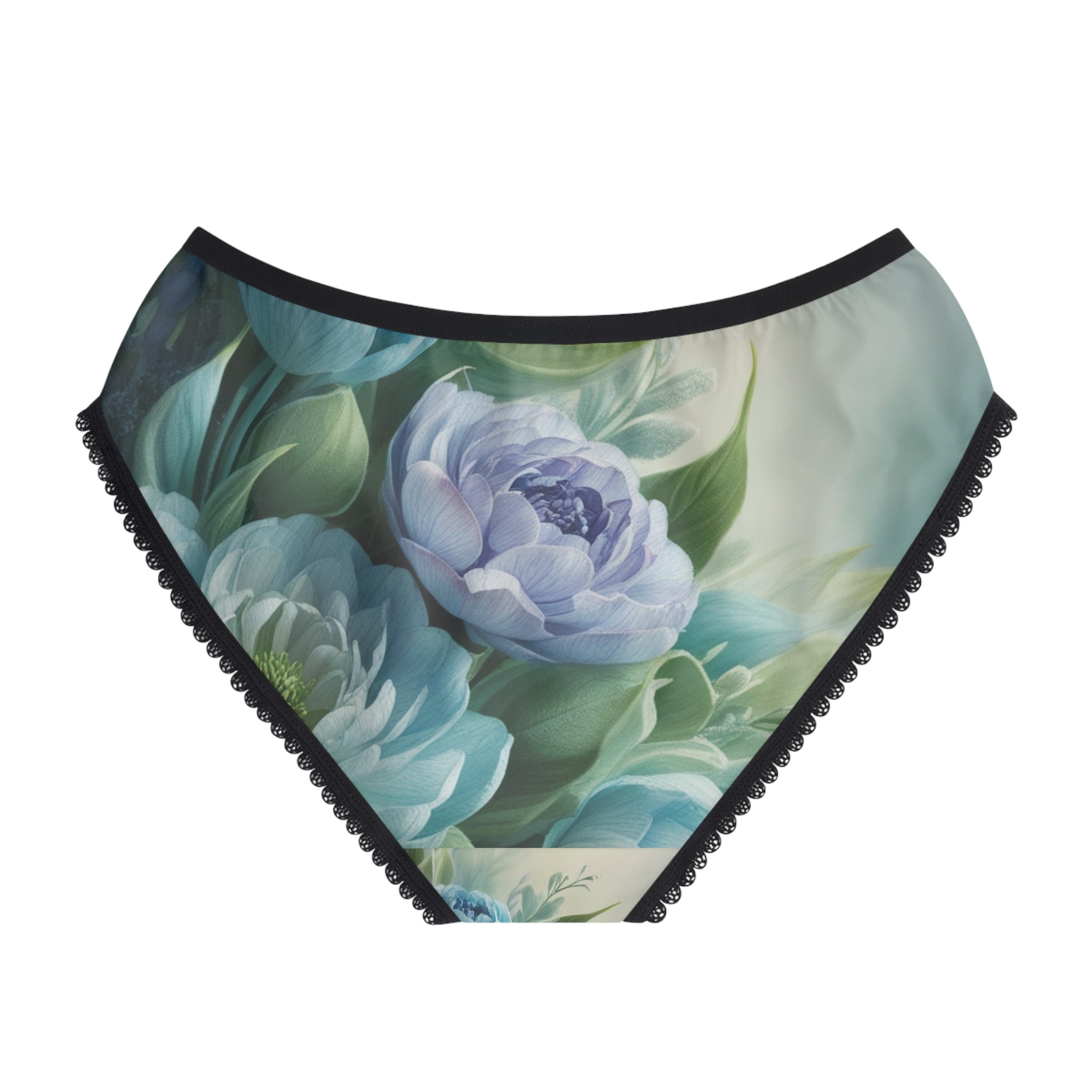 Floral Lace Women's Briefs - Elegant and Comfortable Underwear for Everyday Wear