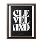 Cleveland Is The Capitol Wrapped Canvas Frame