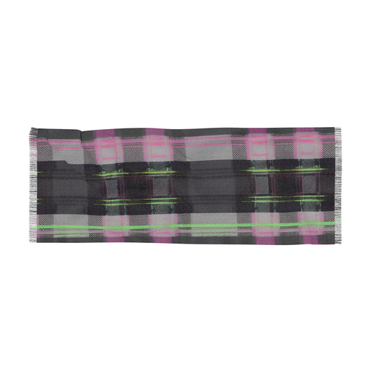 Stylish Plaid Light Scarf for Fall & Winter Fashion