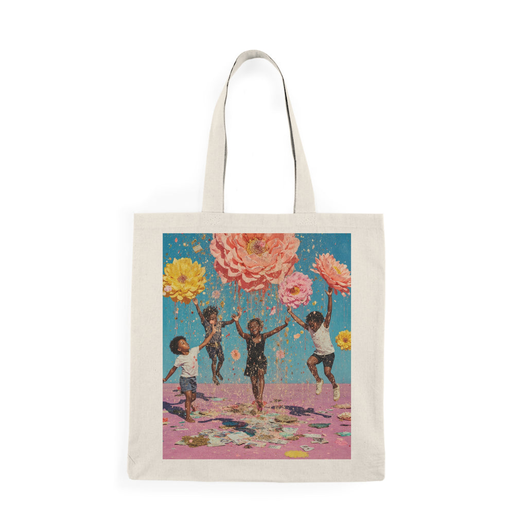 Floral Joy Kids Tote