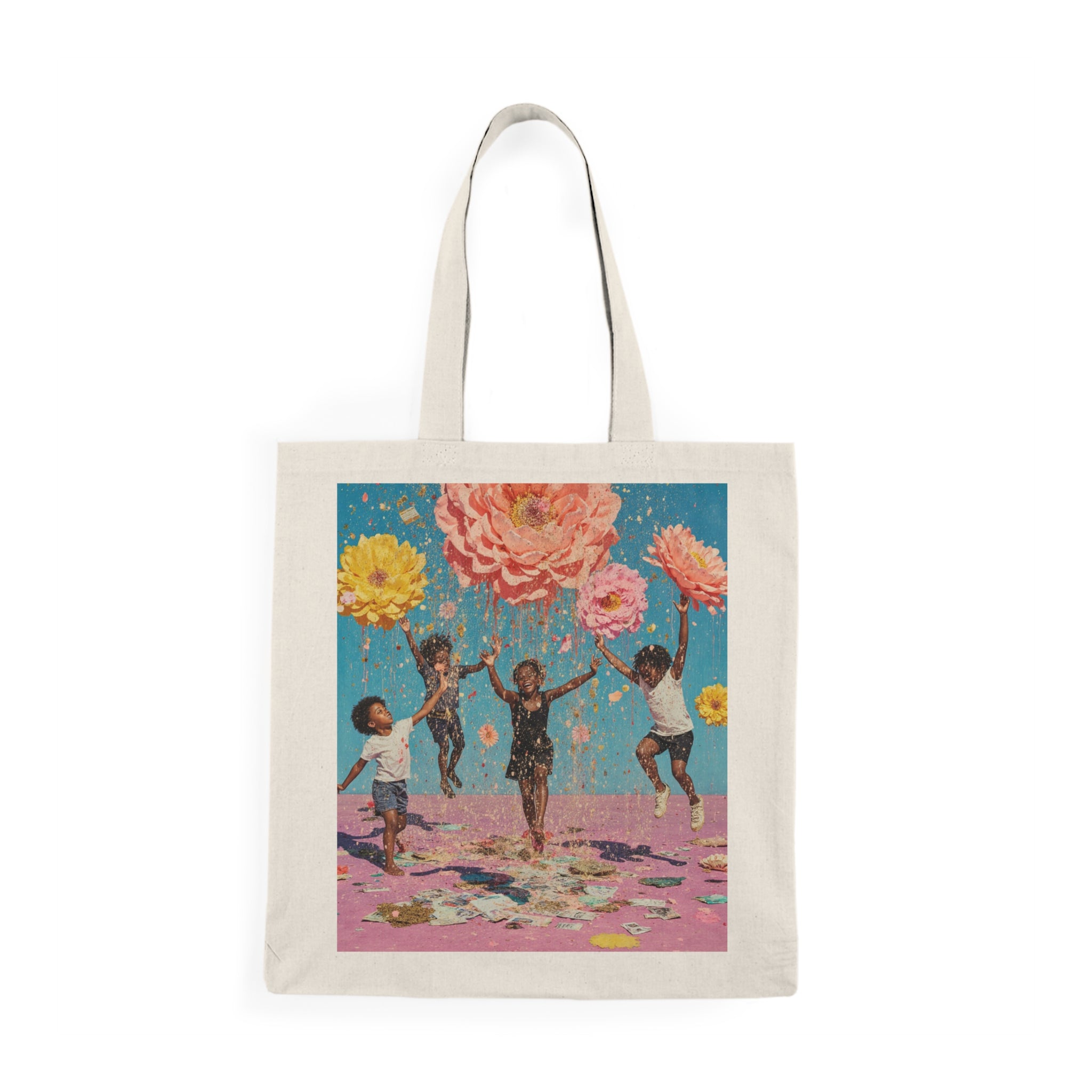 Floral Joy Kids Tote