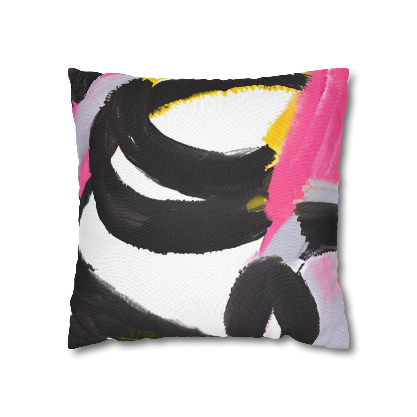 Spun Polyester Square Pillowcase