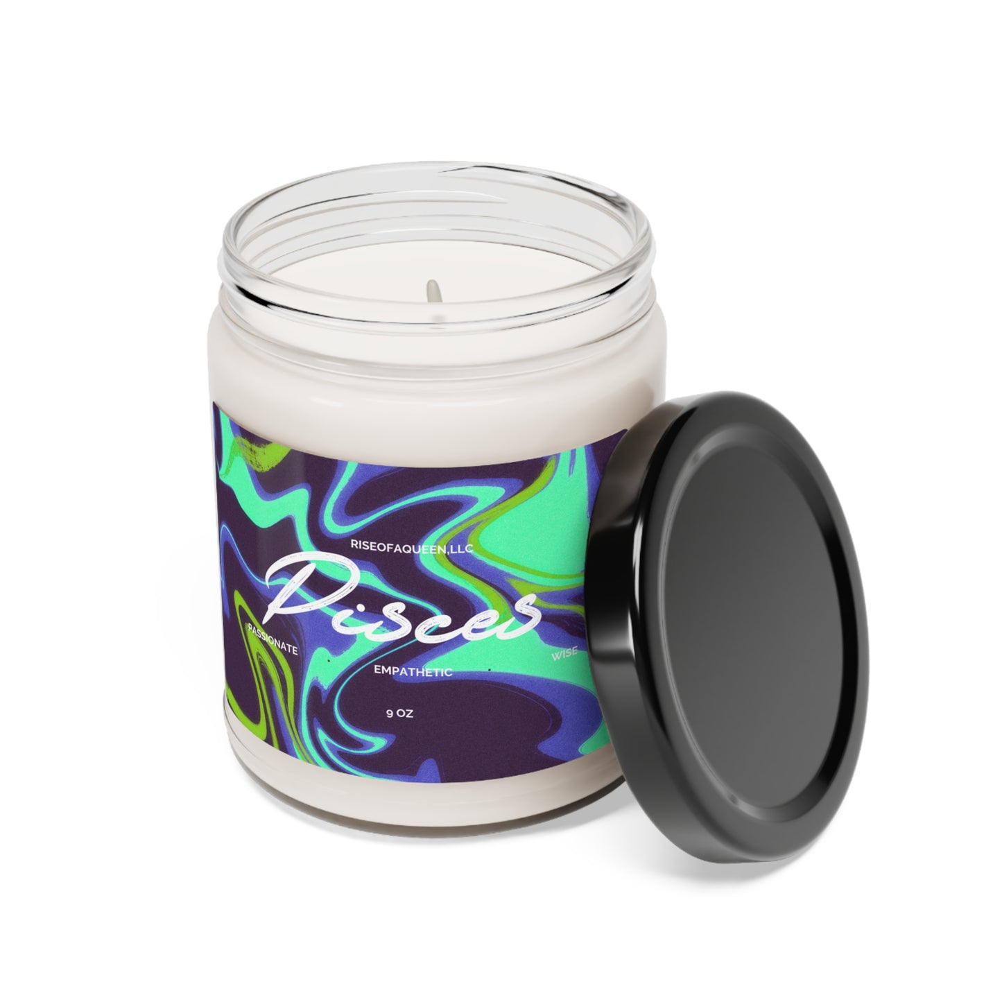 Pisces Scented Soy Candle, 9oz