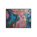 Elegant Abstract Heavy Duty Floor Mat – Non-Slip Decorative Area Rug for Home & Office