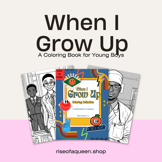 When I Grow Up Coloring Collection: A Coloring Book for Young Boys